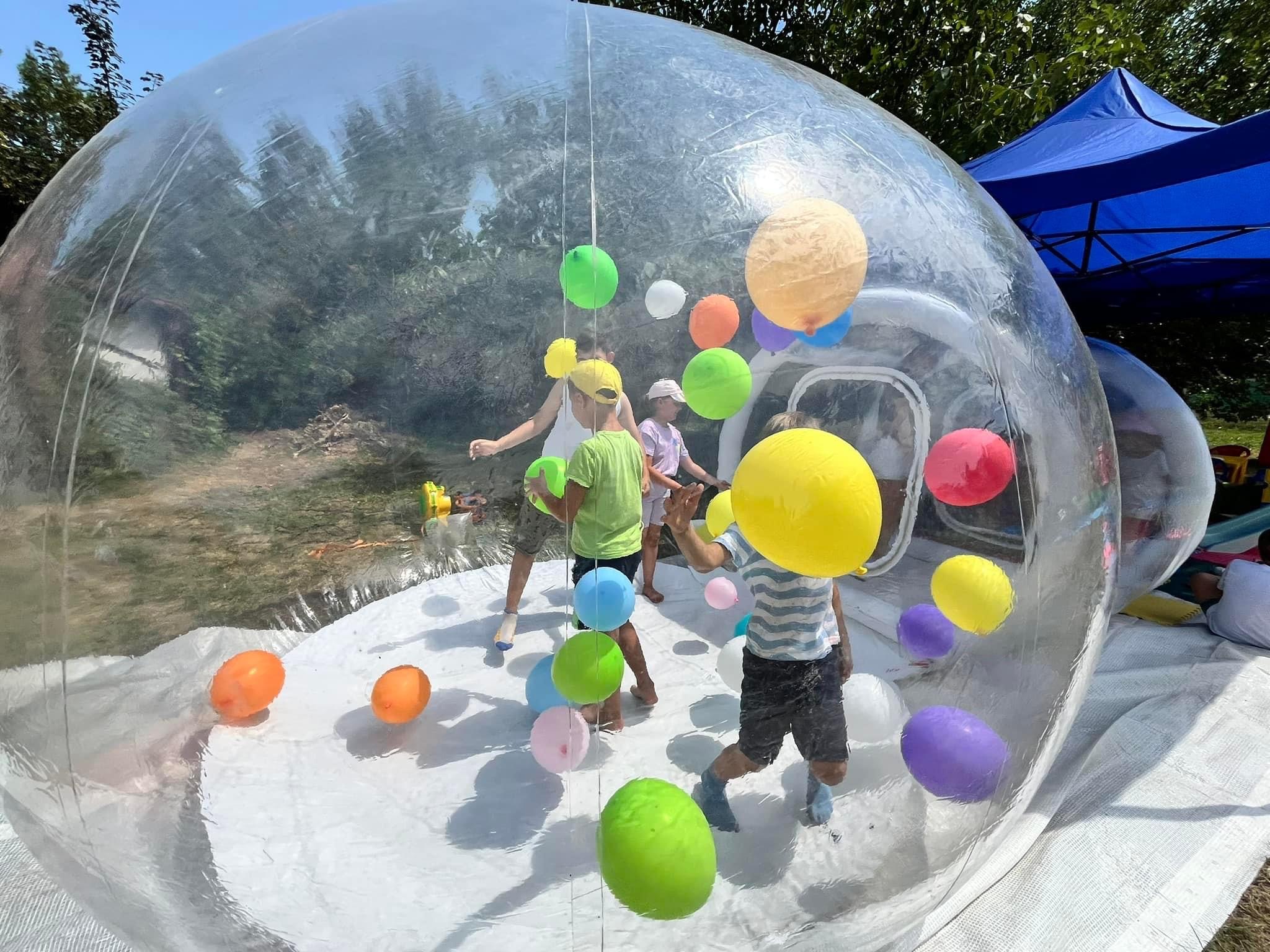 Bubblehouse léggömbös élményjáték